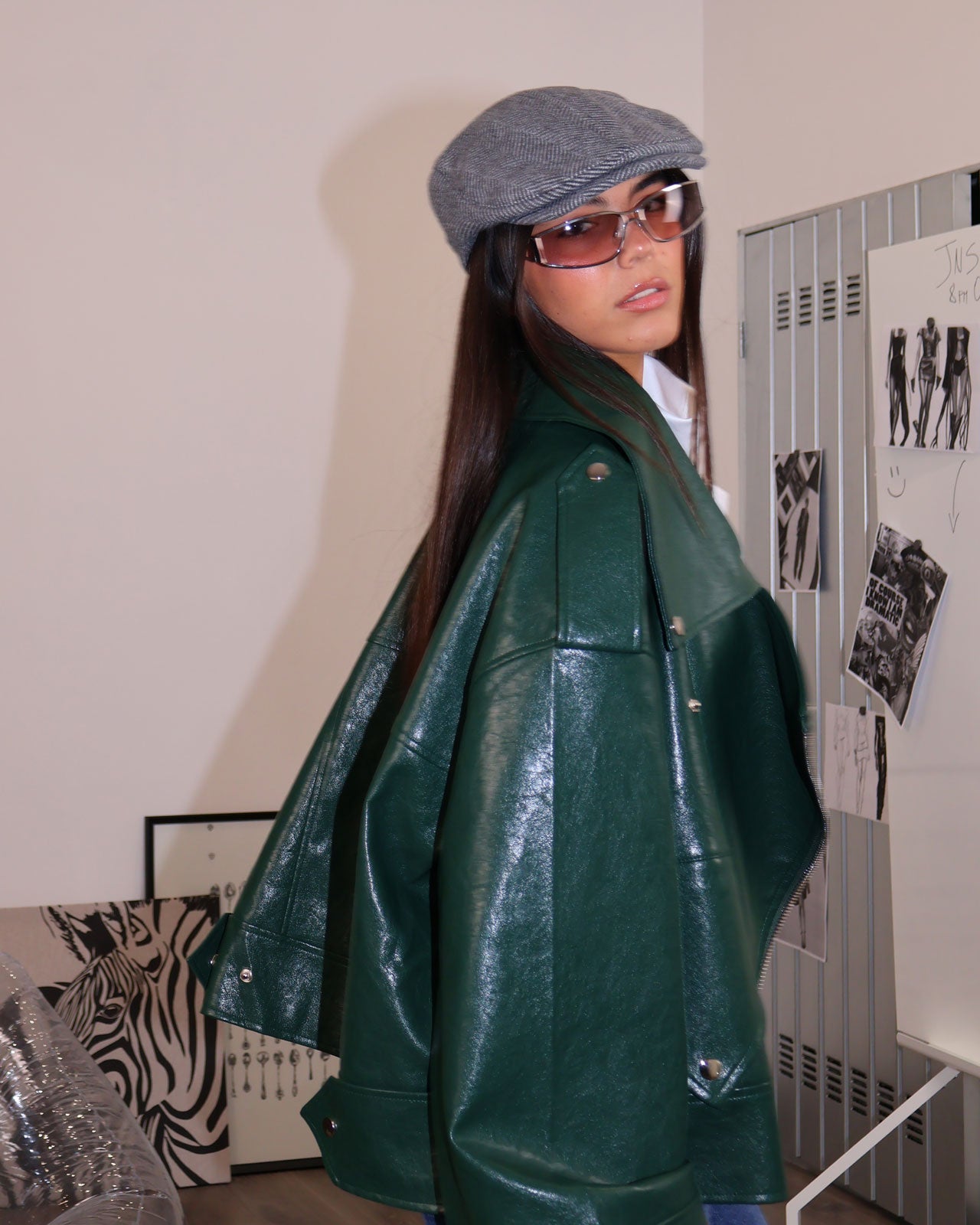 JACKET GLAM VERDE