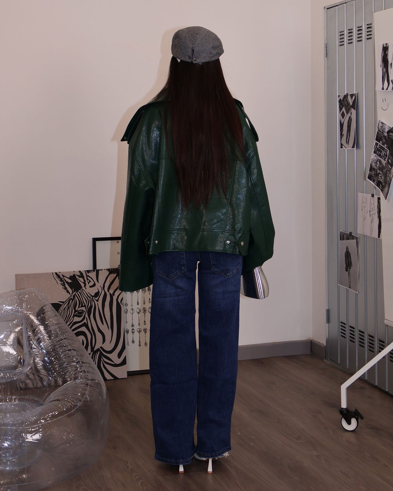 JACKET GLAM VERDE