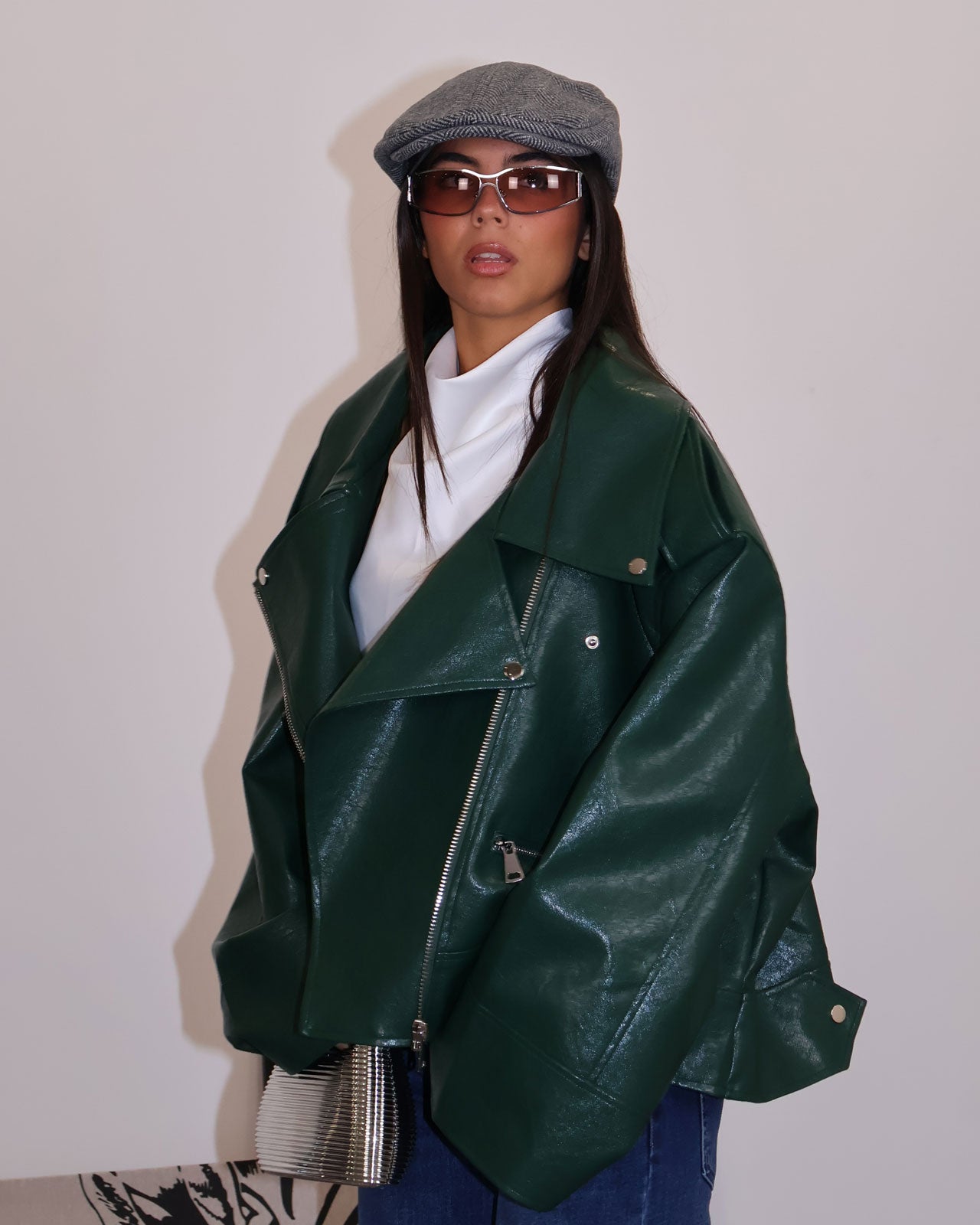 JACKET GLAM VERDE