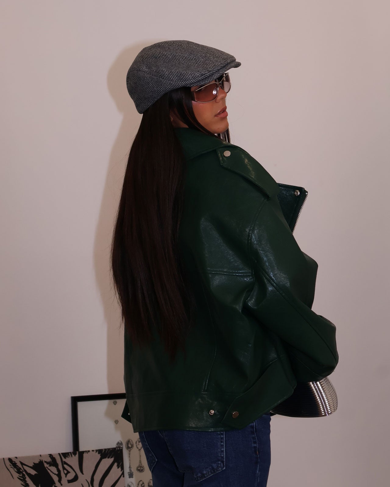 JACKET GLAM VERDE