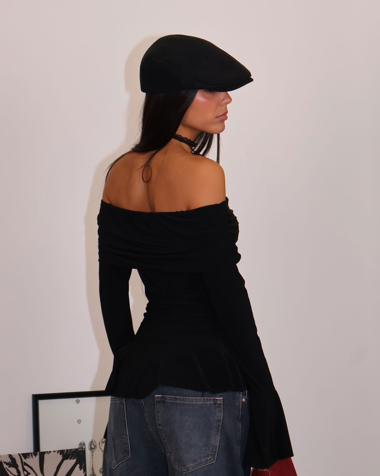 MAGLIA SCOLLO MATRIX NERO