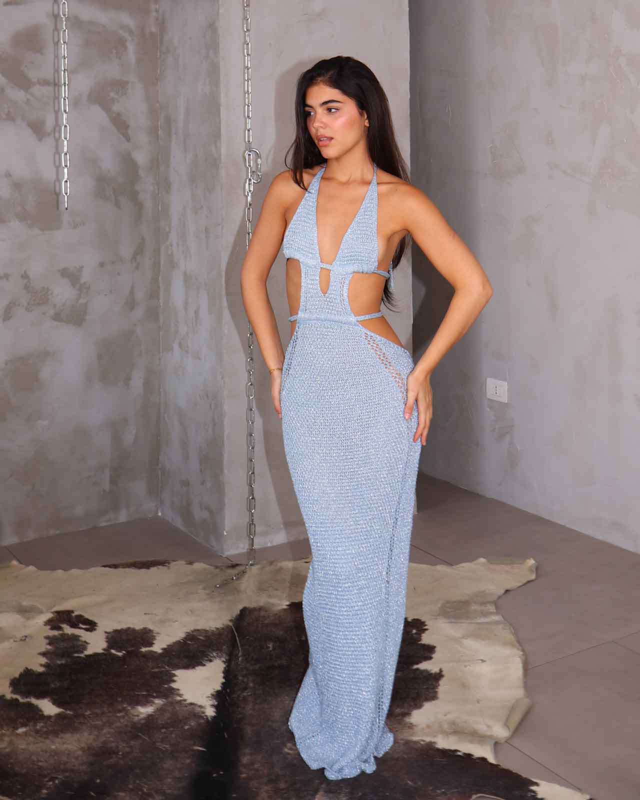 DRESS NUDE ESTIVO