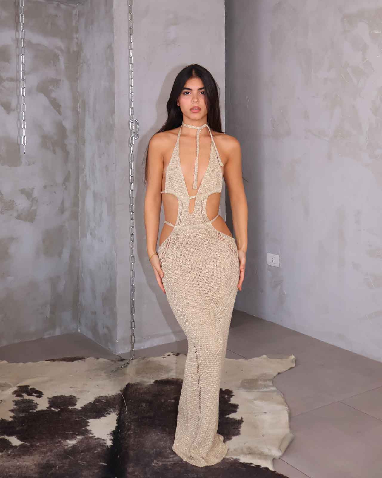 DRESS NUDE ESTIVO