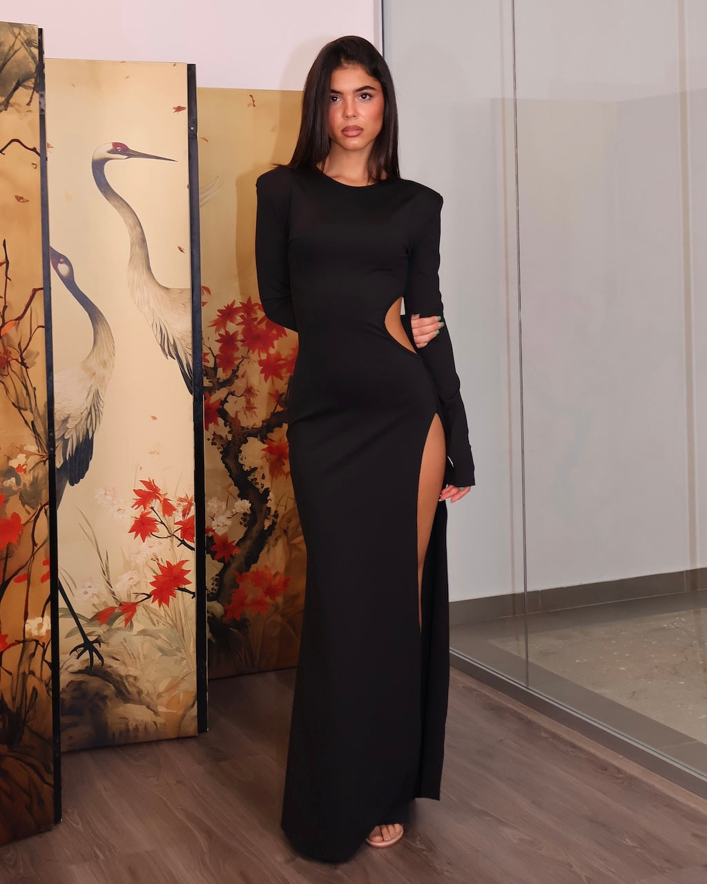 DRESS OPEN SIDE