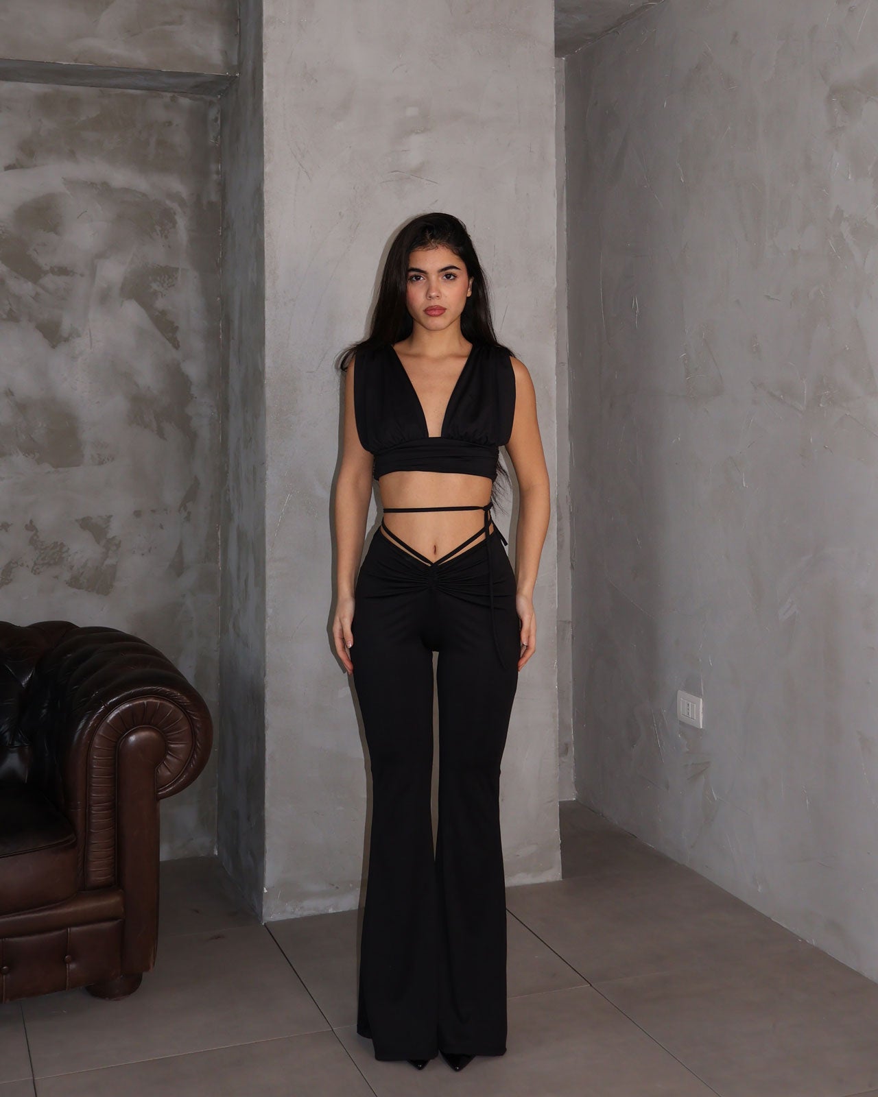 SET QUEEN BLACK