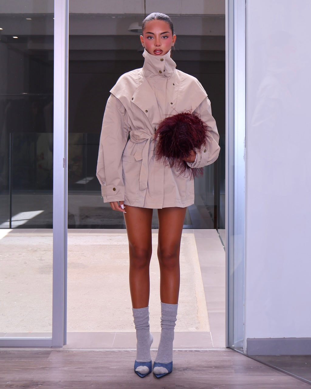 TRENCH BOTTON