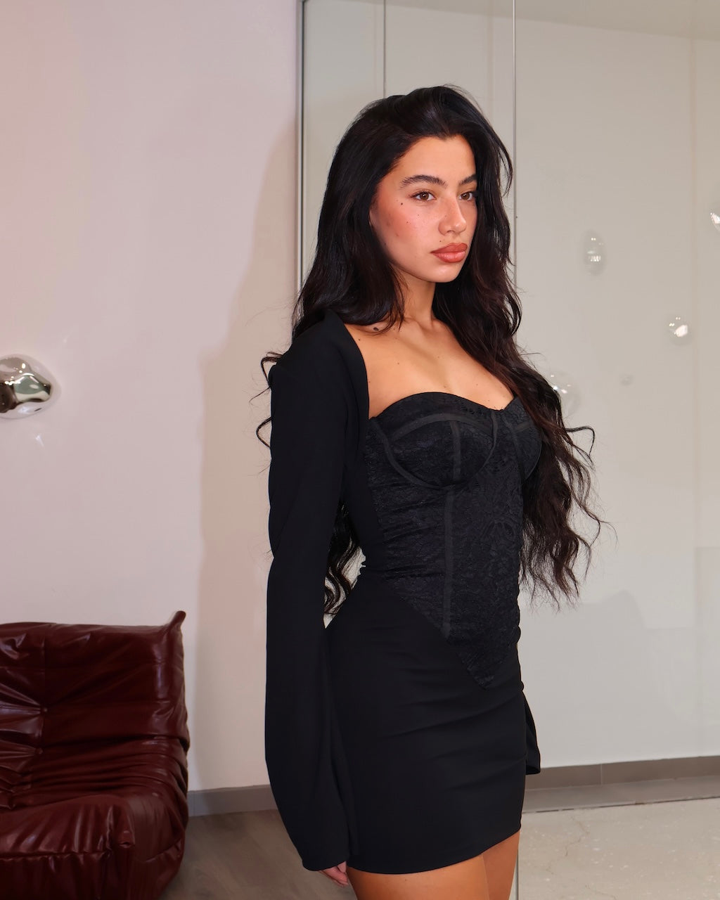 DRESS MINIATO ROTTURNO