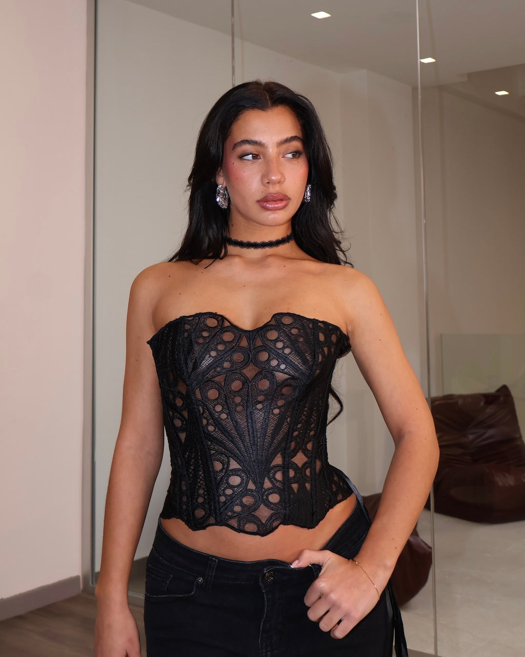 CORSET ZUCCHERO NERO