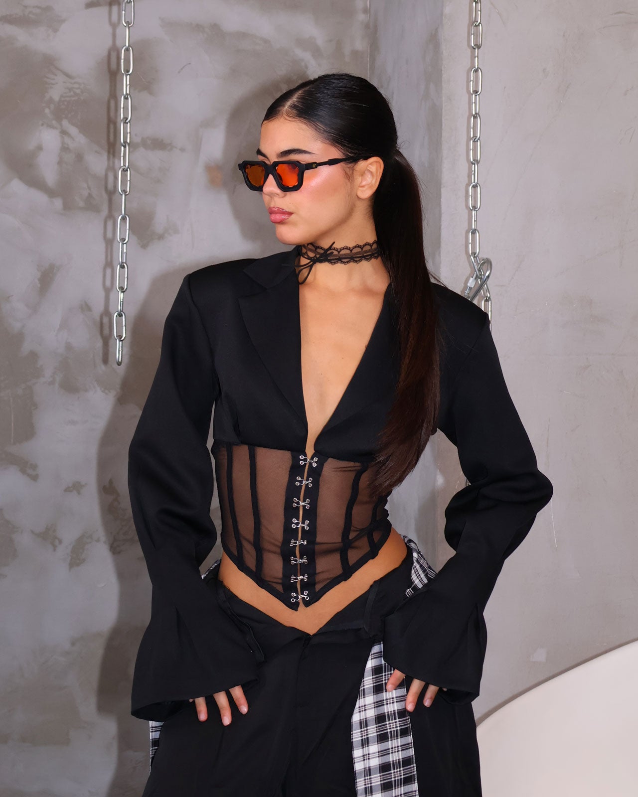 JACKET A CORSETTO