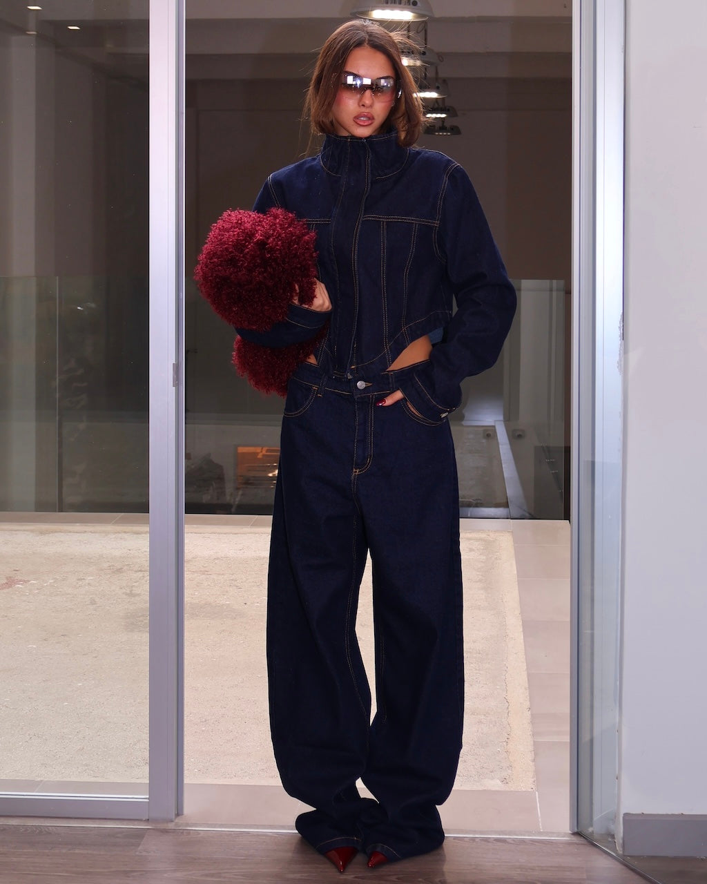 SET DENIM POLINE