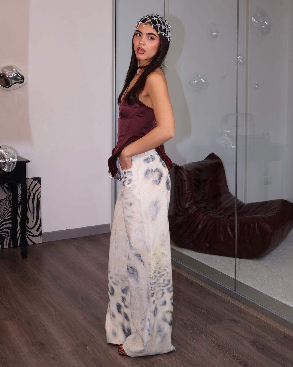 JEANS LEO BLANCO