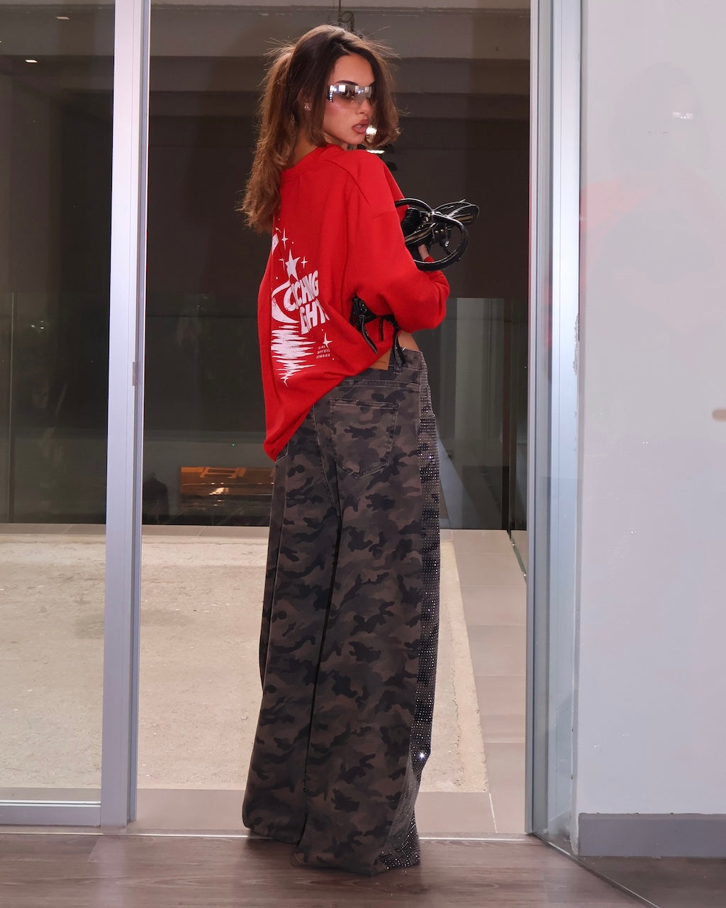 JEANS ALL STRASS MIMETIC