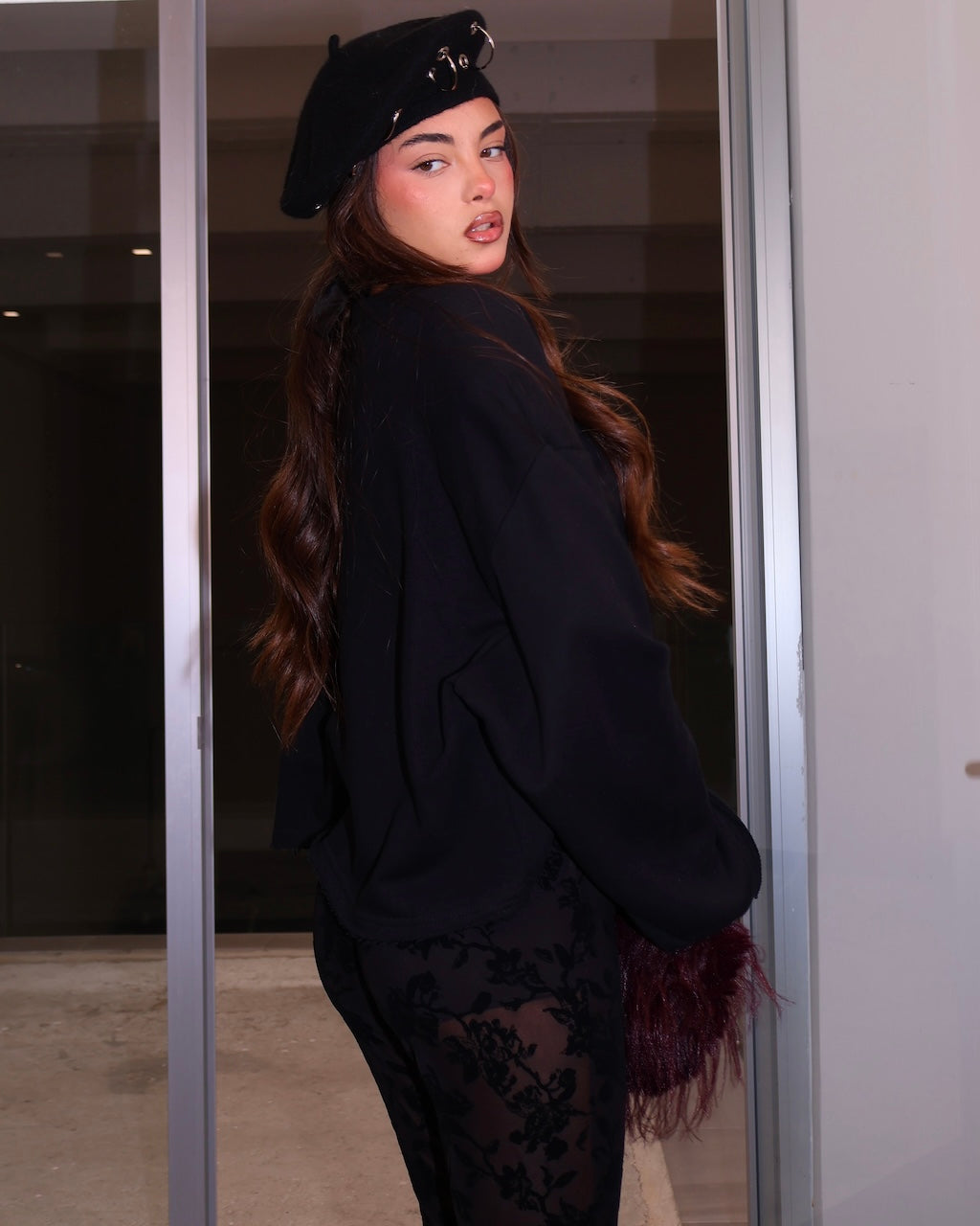 HOODIE SIMPLE CROP