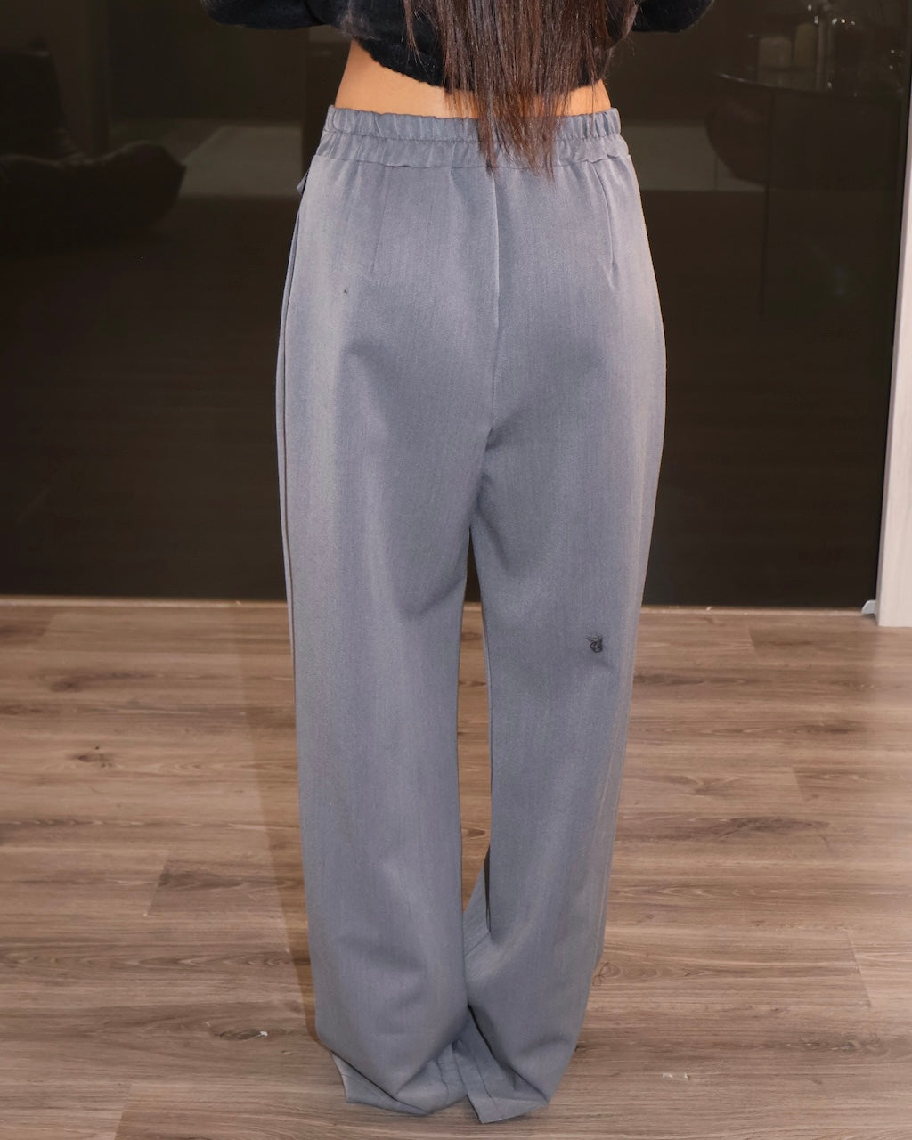 PANT CANZONE SOTTOFONDO GRIGIO