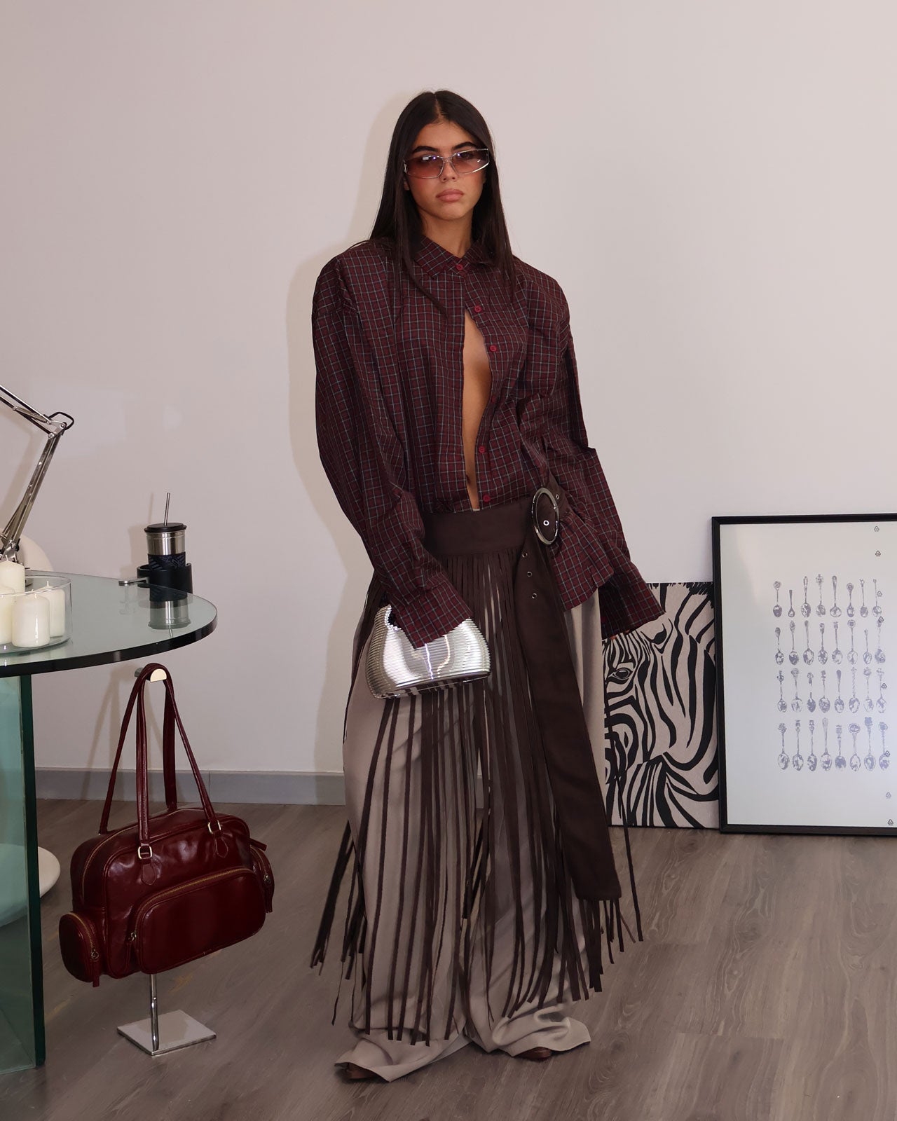 CAMICIA SFUMATURE DI ACERO