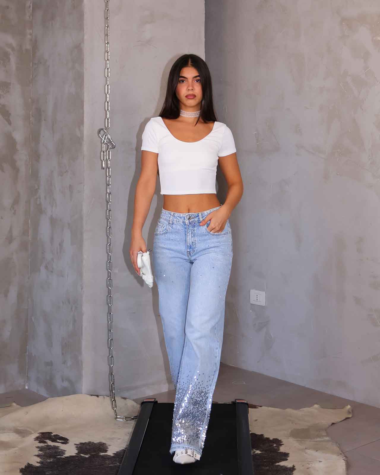 JEANS BRILLA DI LUCE PROPRIA