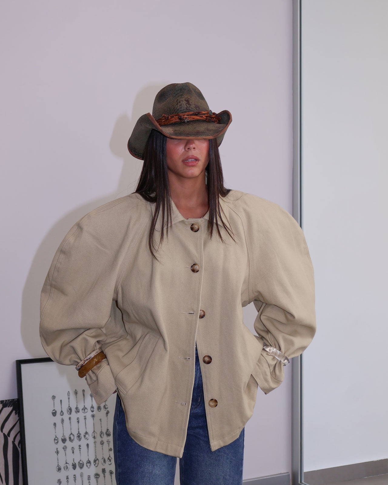 JACKET TERRA DI SIENA