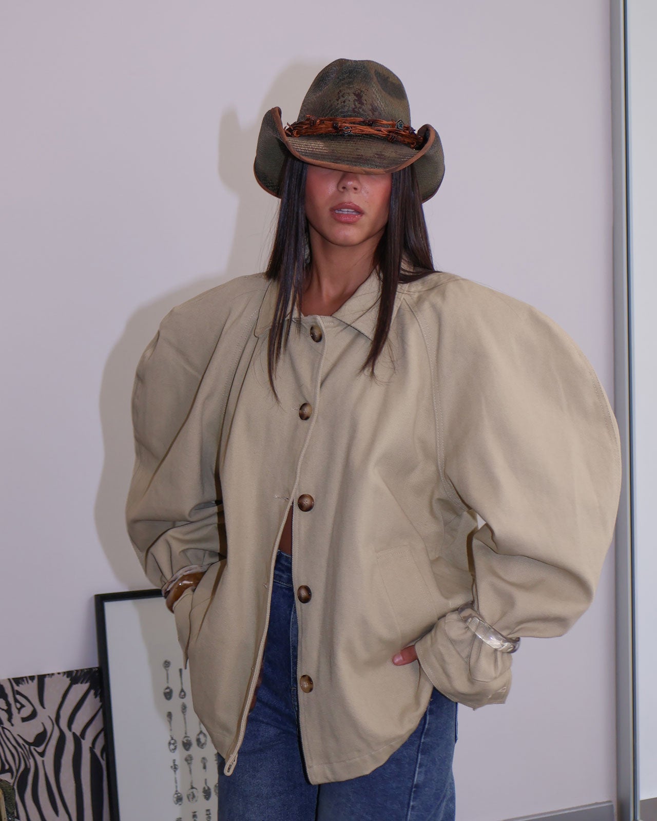 JACKET TERRA DI SIENA