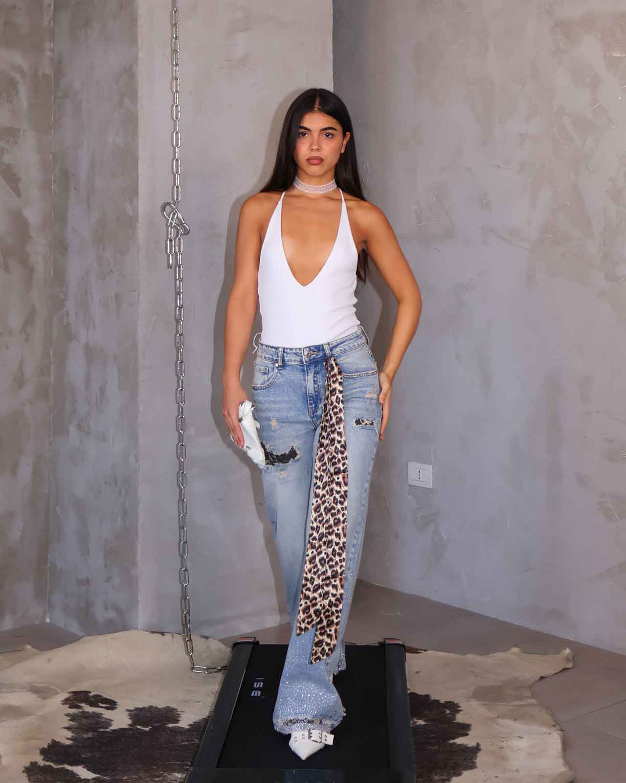 JEANS TASCA TIGER