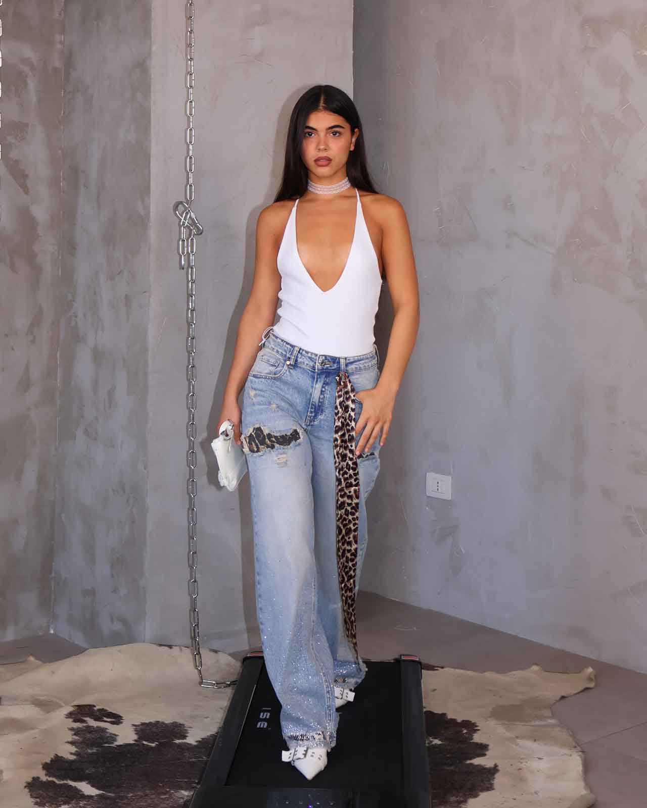 JEANS TASCA TIGER
