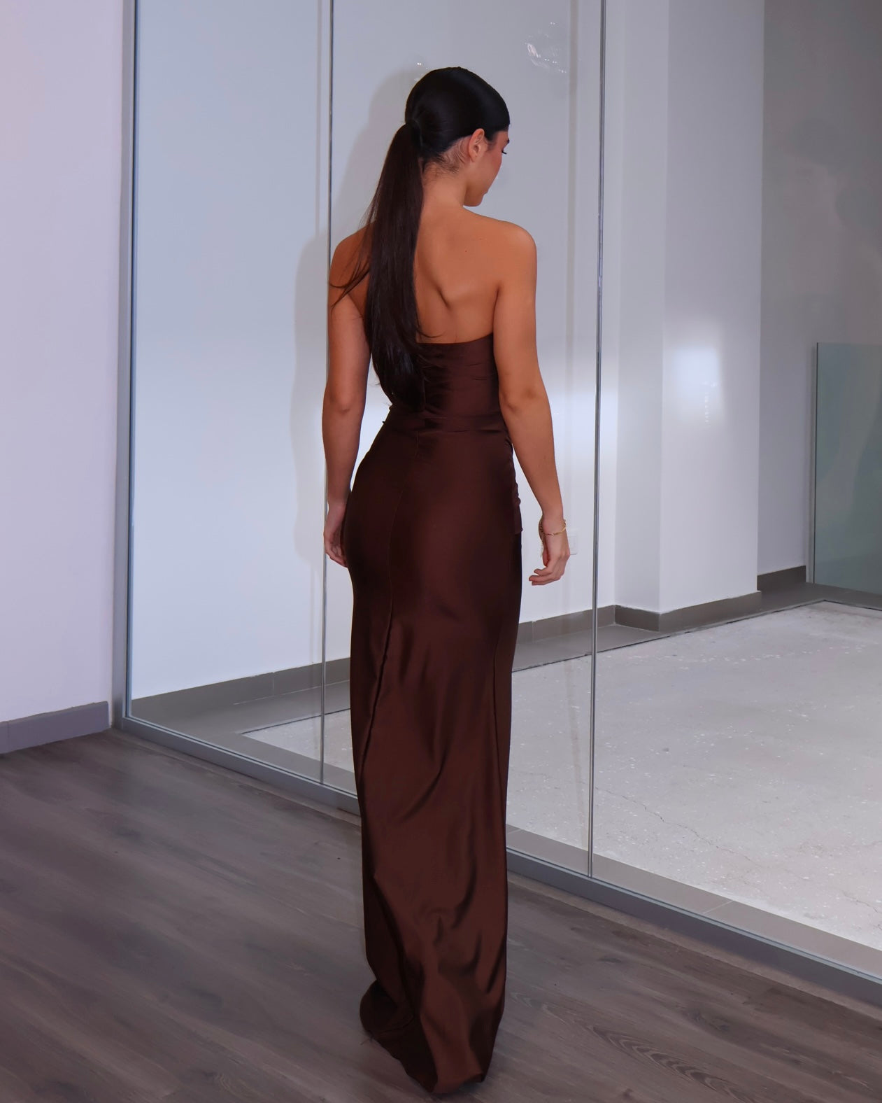 DRESS MYSTIC MARRONE