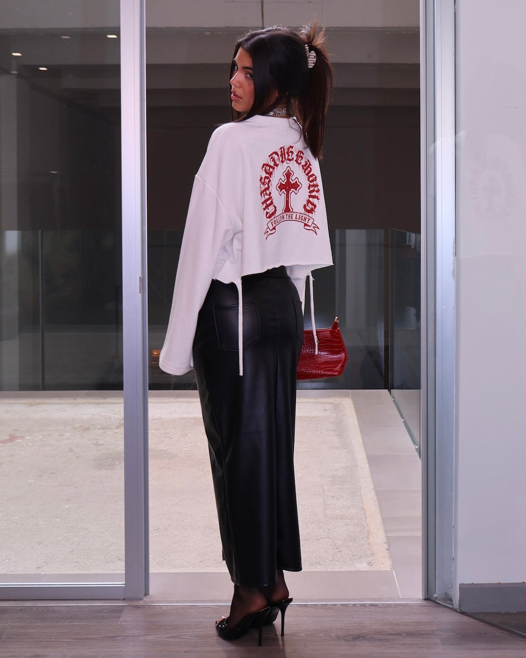 HARLEY MIDI SKIRT