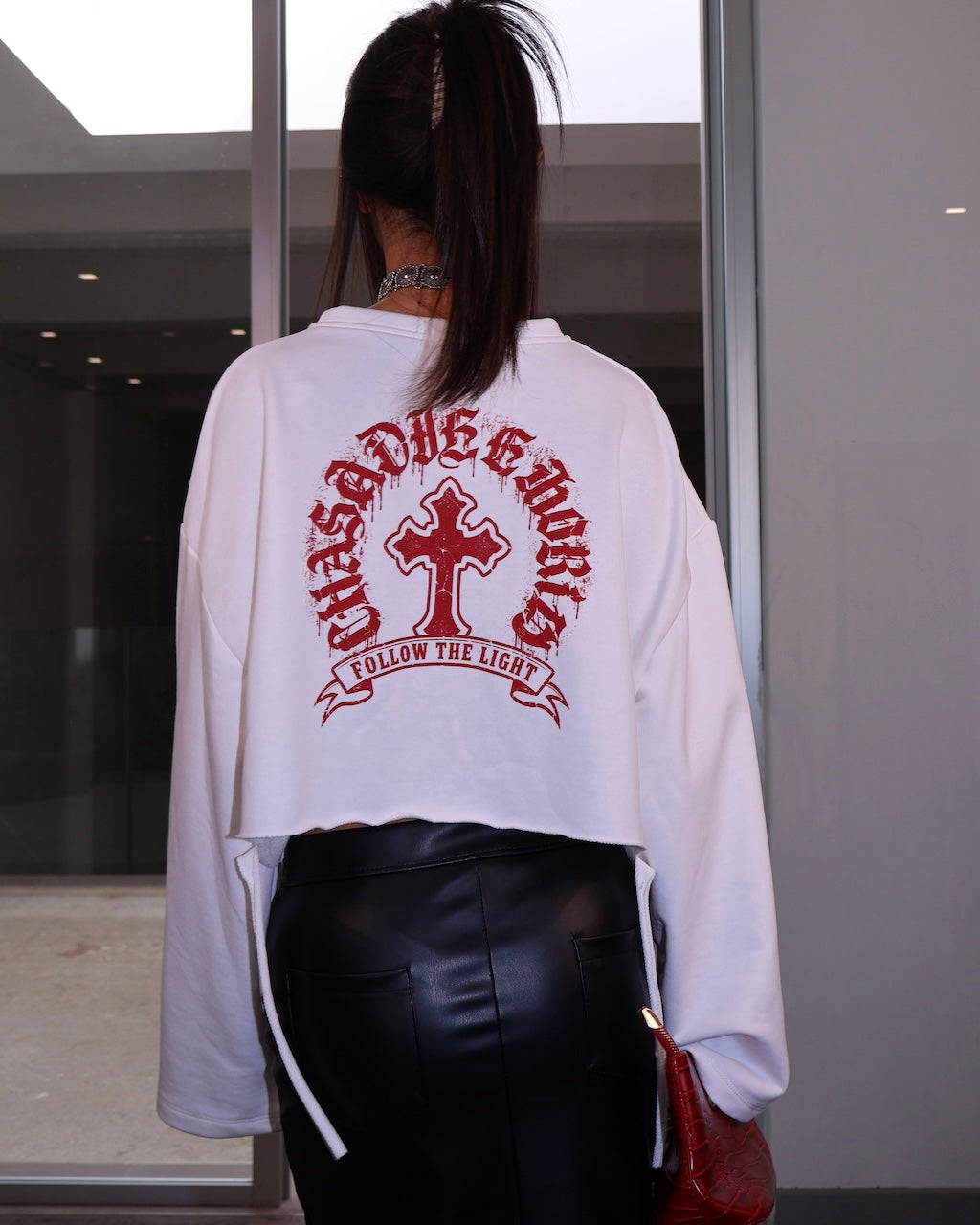 SHIRT CROP FOLLOWED