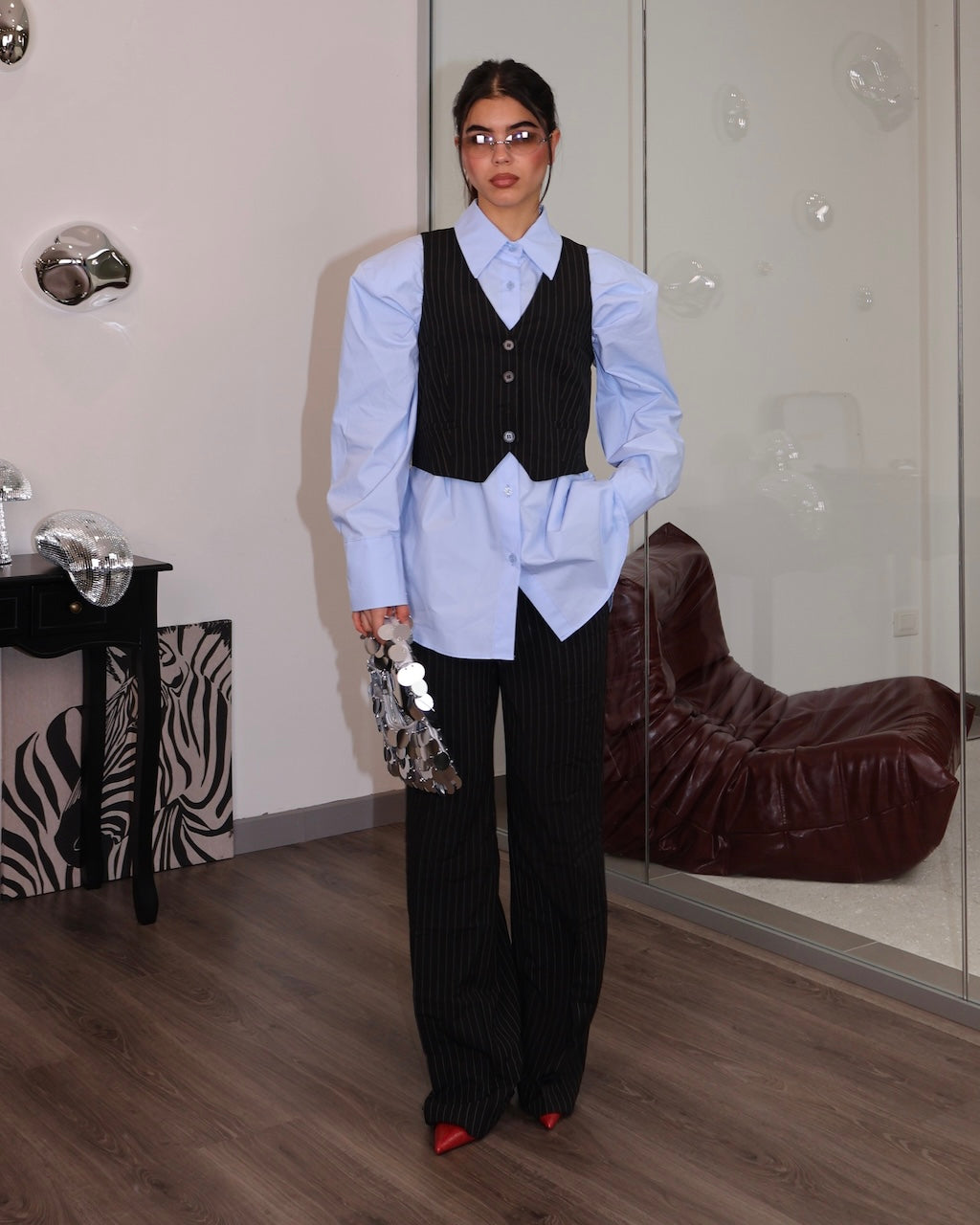 COORDINADO RAYAS FINAS EASY