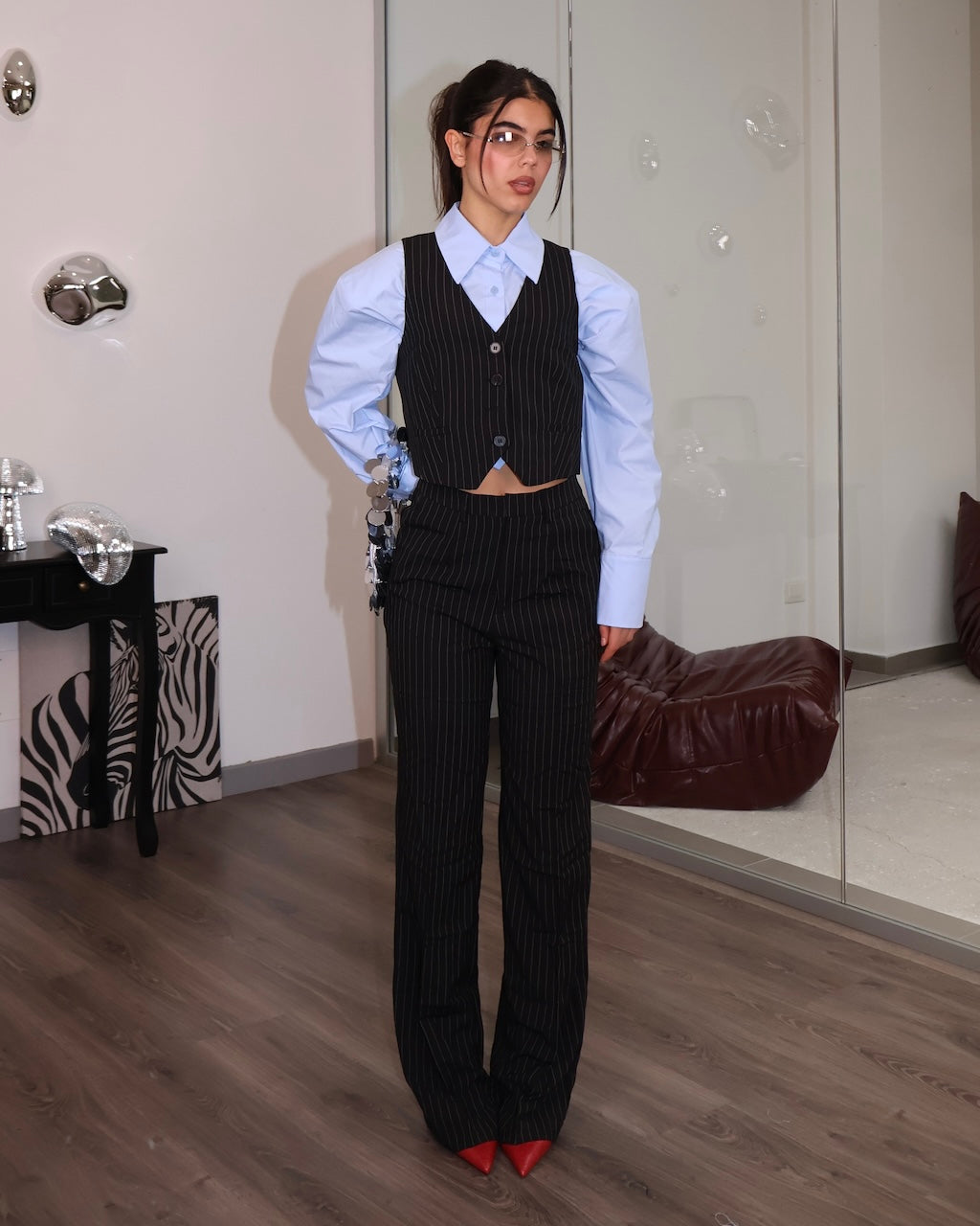 COORDINADO RAYAS FINAS EASY