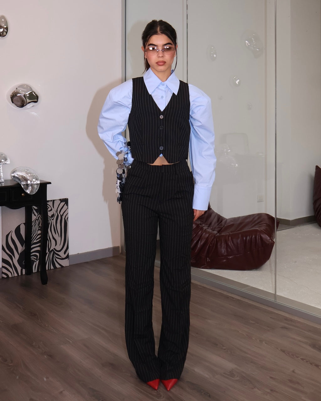 COORDINADO RAYAS FINAS EASY