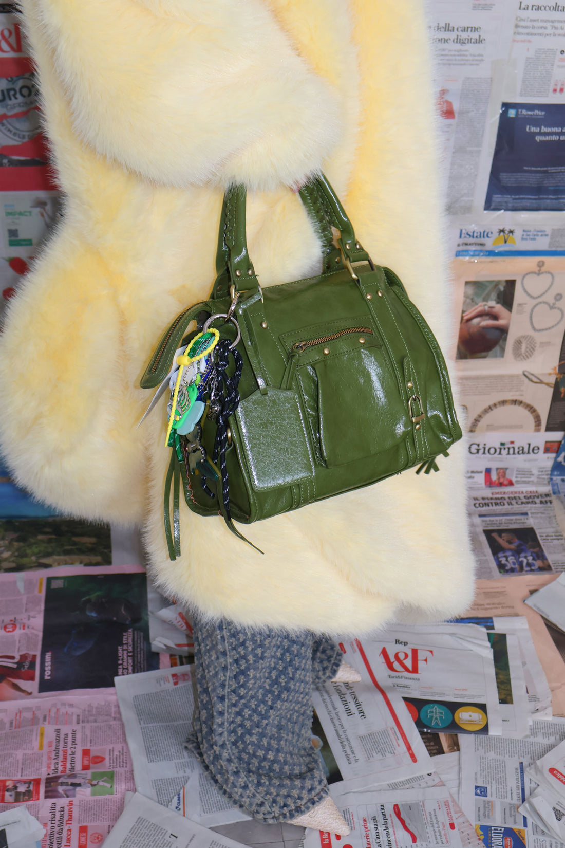 BAG SKIN GREEN