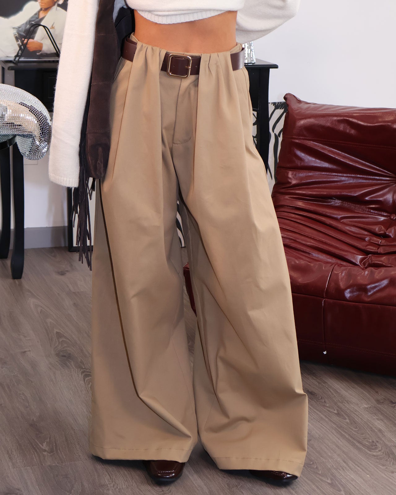 PANT SEGNO PURO BEIGE