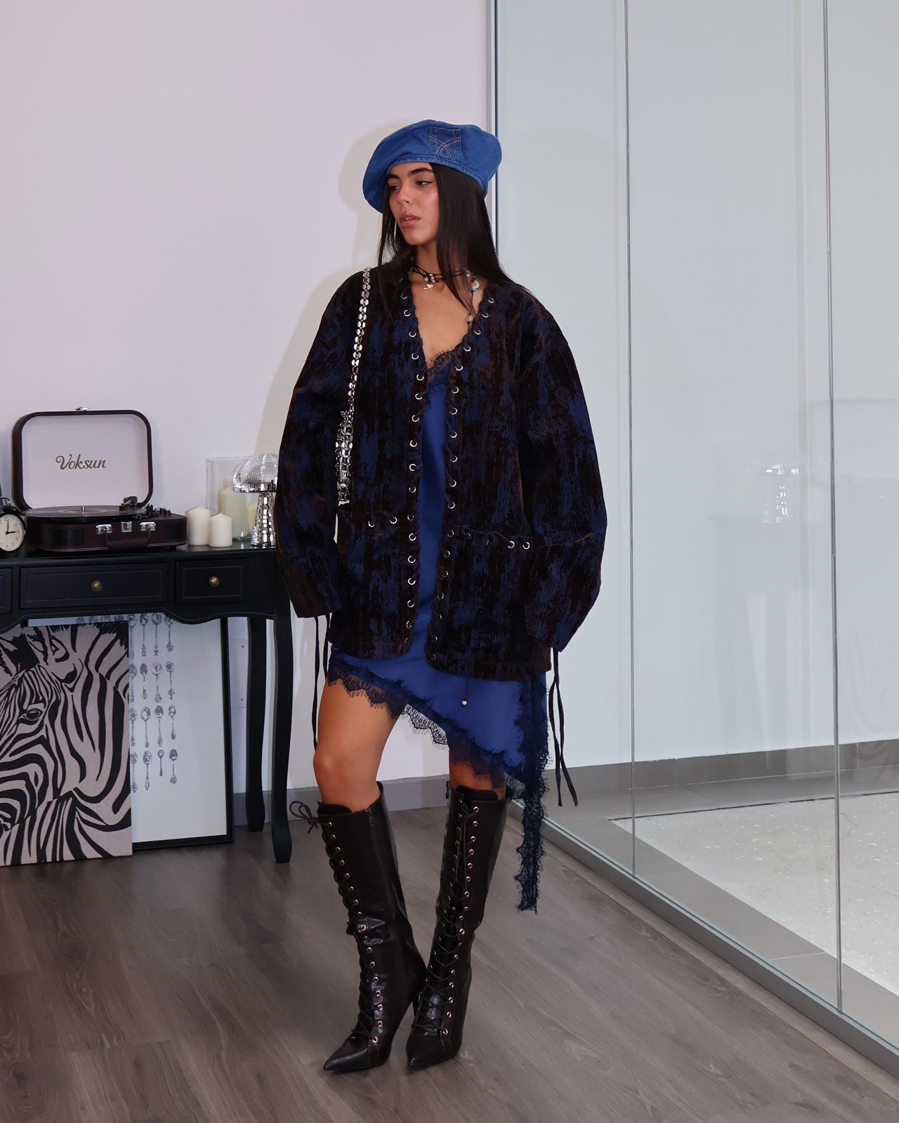 JACKET BRIGHT WING BLU