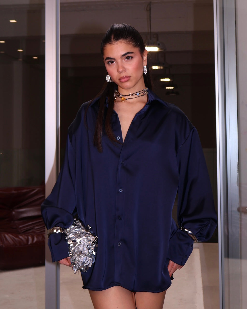 PEARL BLUE SHIRT