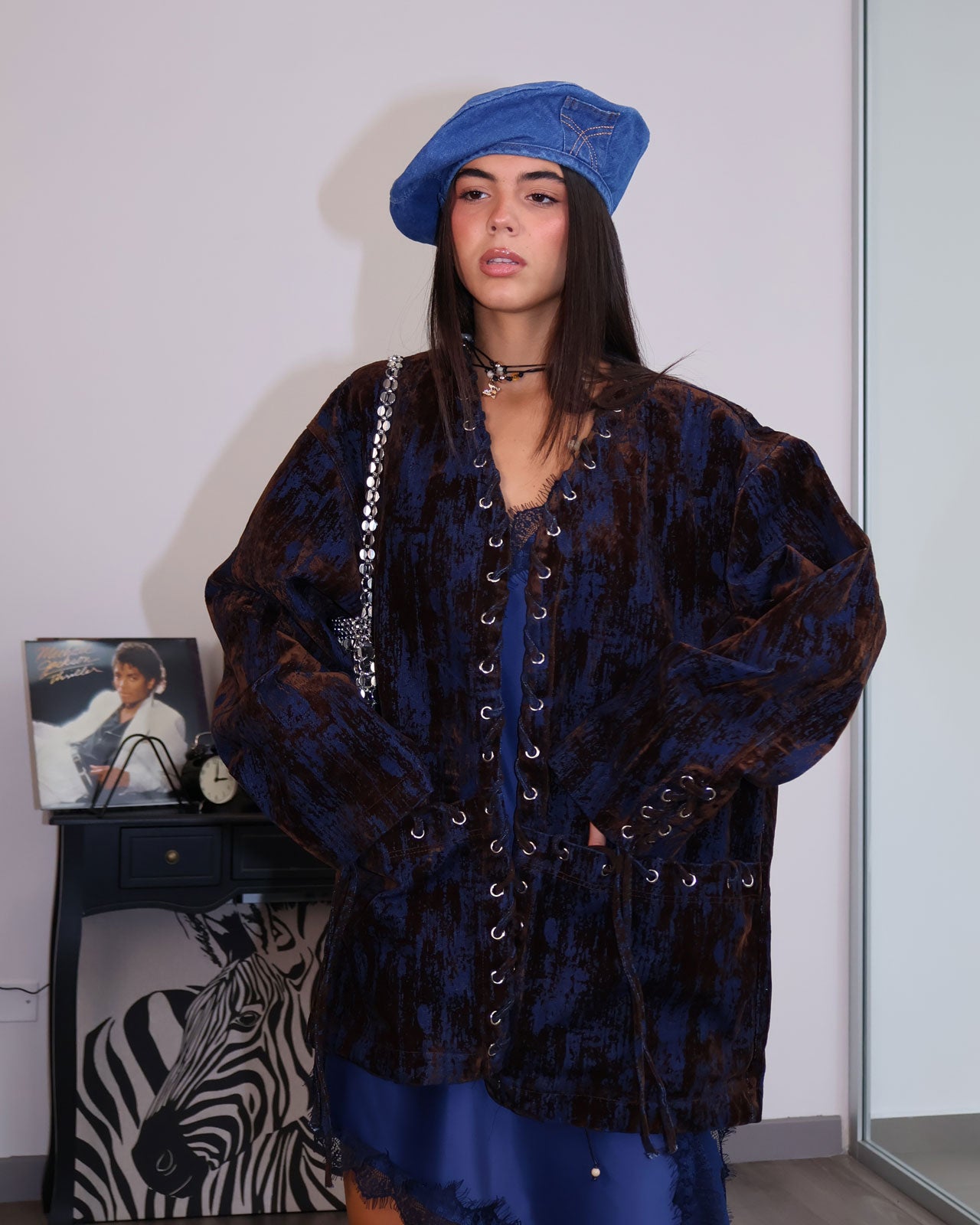 JACKET BRIGHT WING BLU