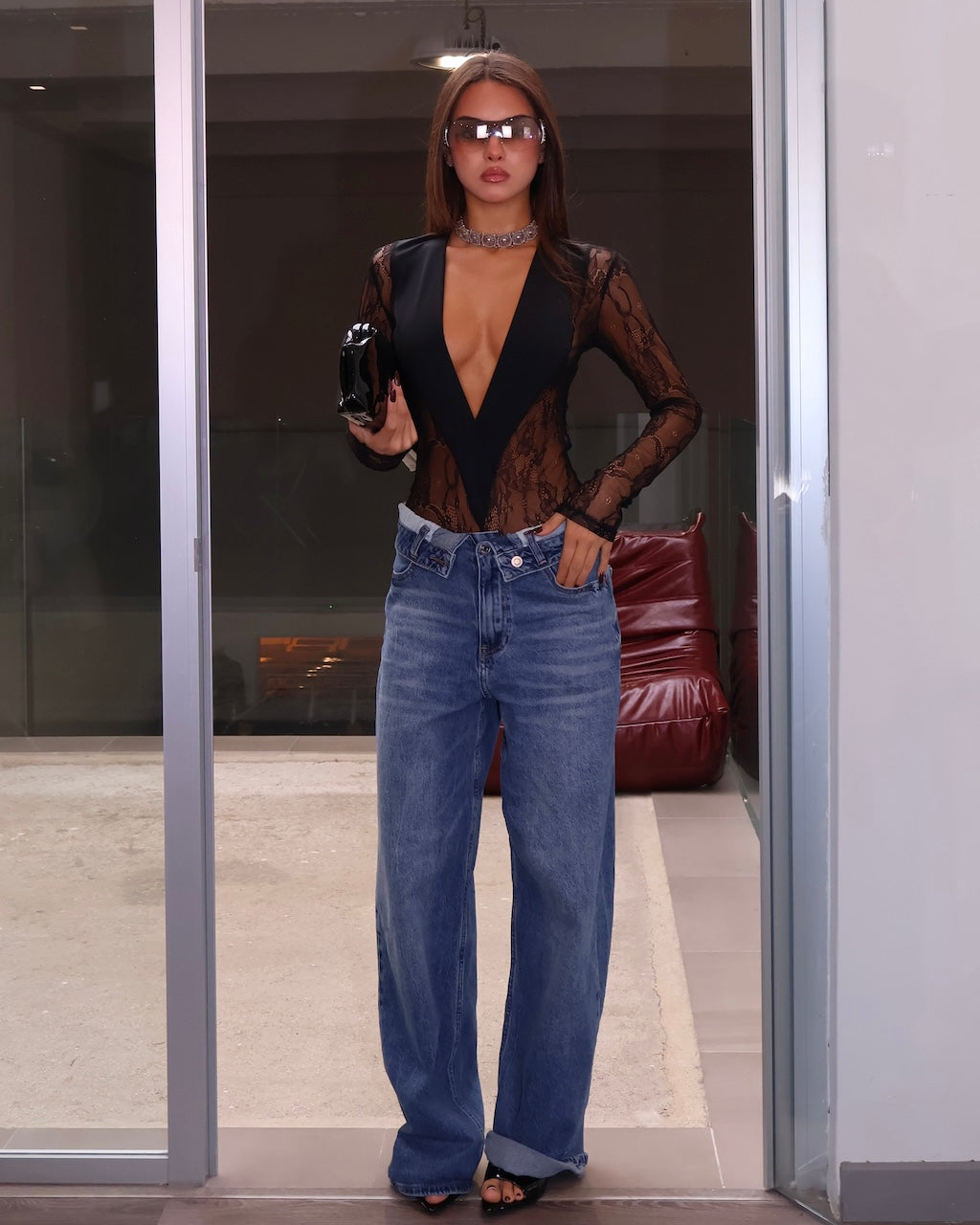 JEANS RISVOLTO