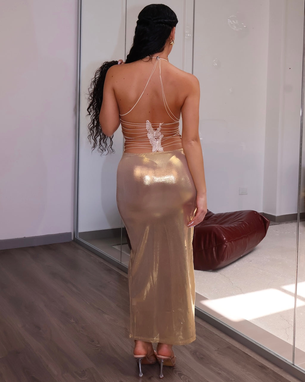 DRESS GOLDEN DEA