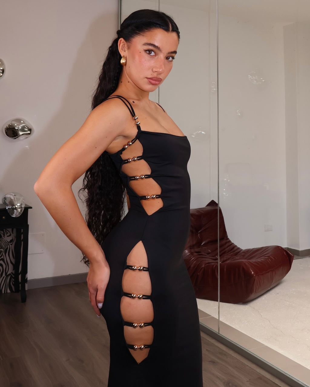 DRESS BOTTONI ORO