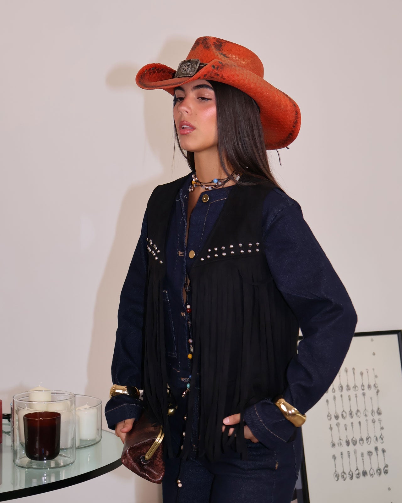 JACKET MULTI FRANGE