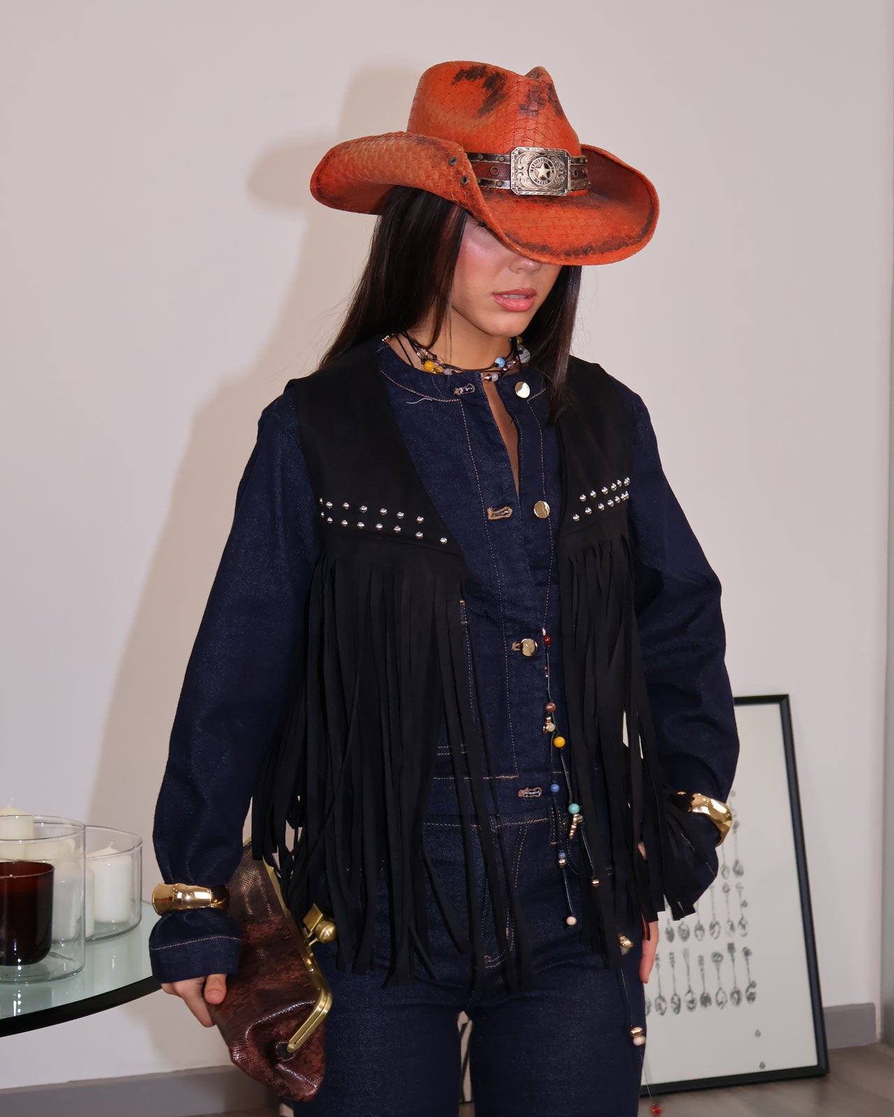 JACKET MULTI FRANGE
