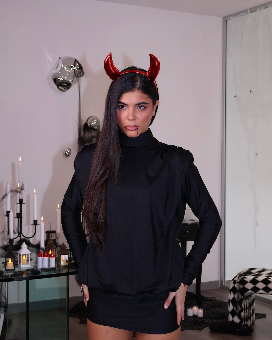 DRESS SCHIENA SCOPERTA NERO