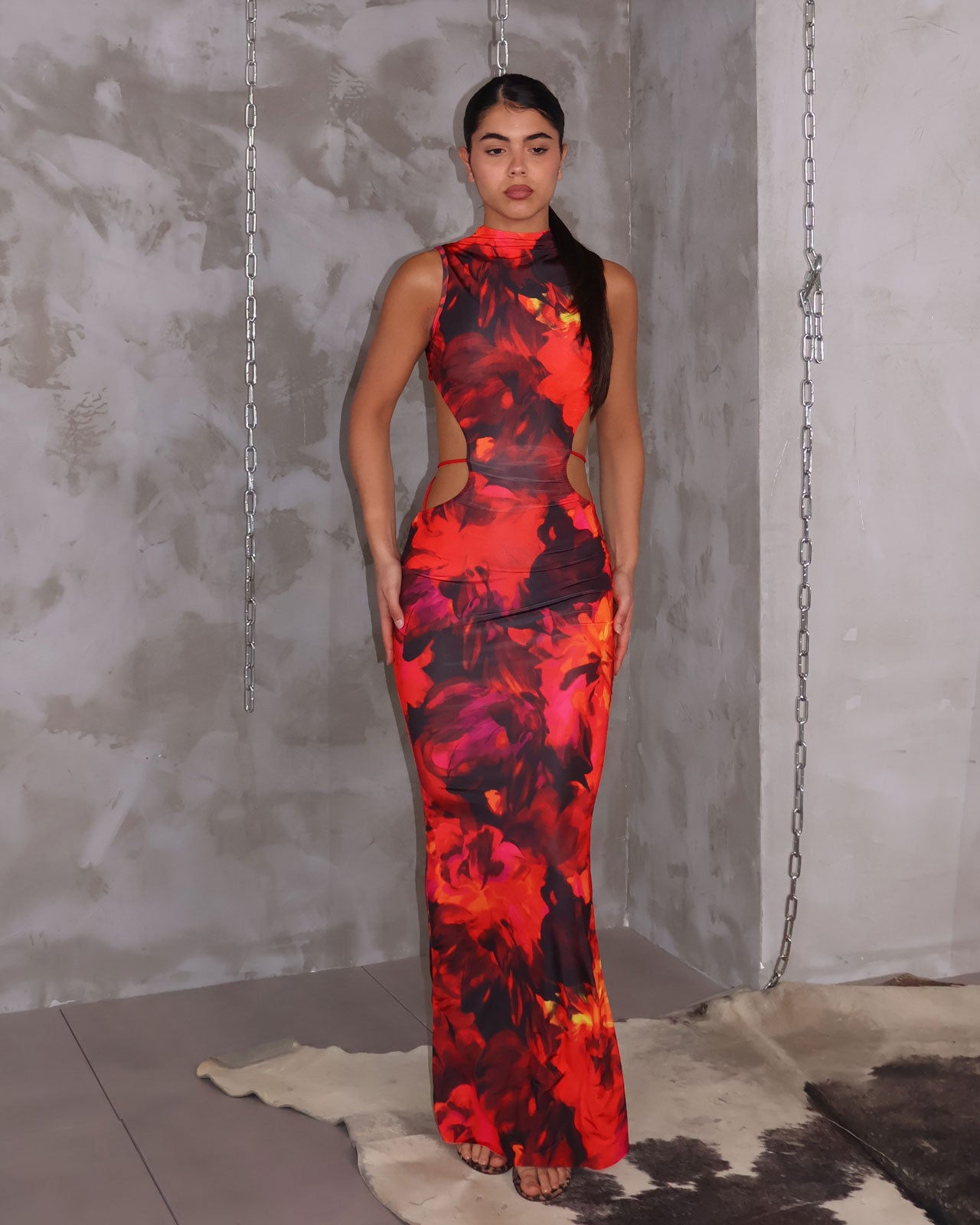 DRESS MULTI COLORS
