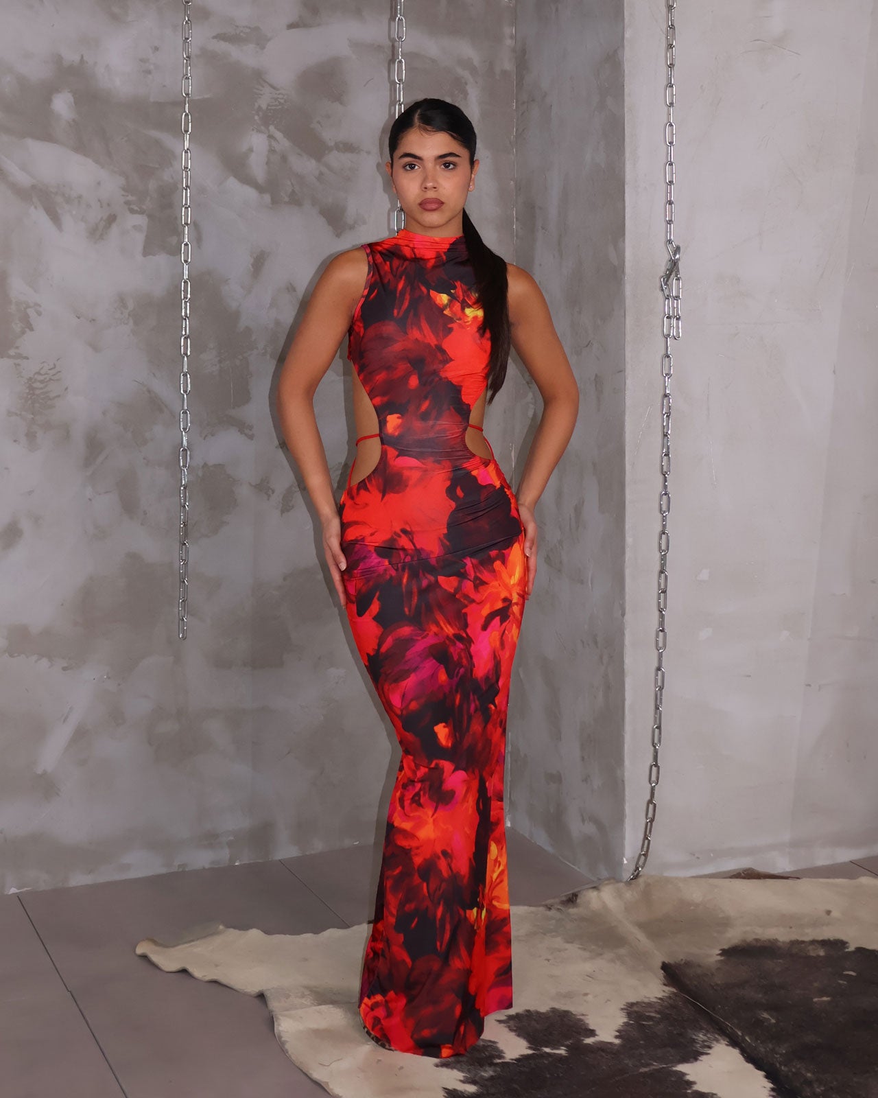 DRESS MULTI COLORS