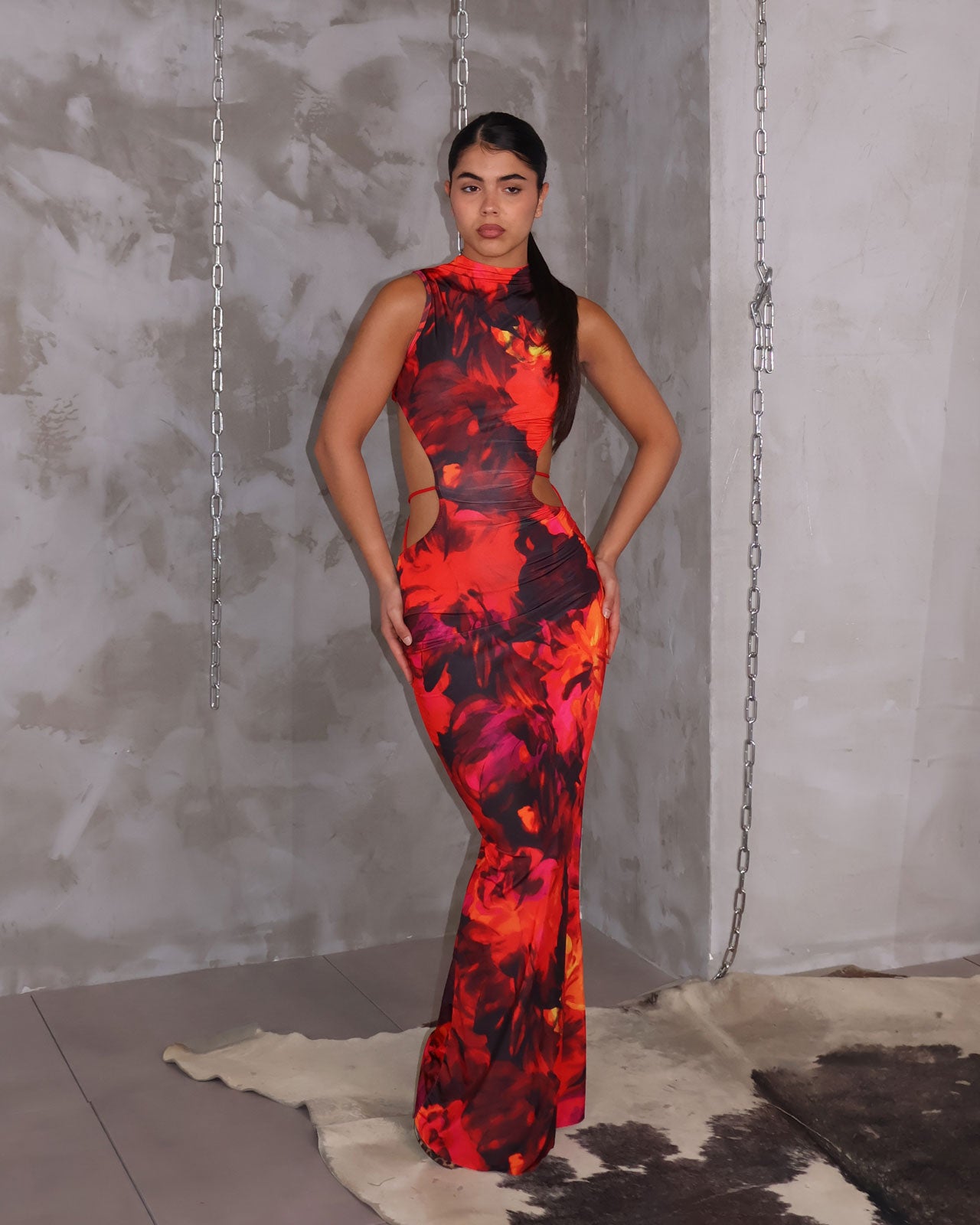 DRESS MULTI COLORS