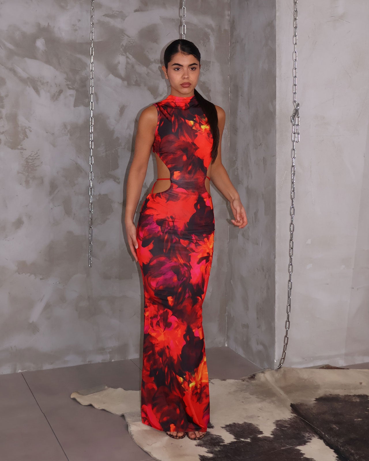 DRESS MULTI COLORS