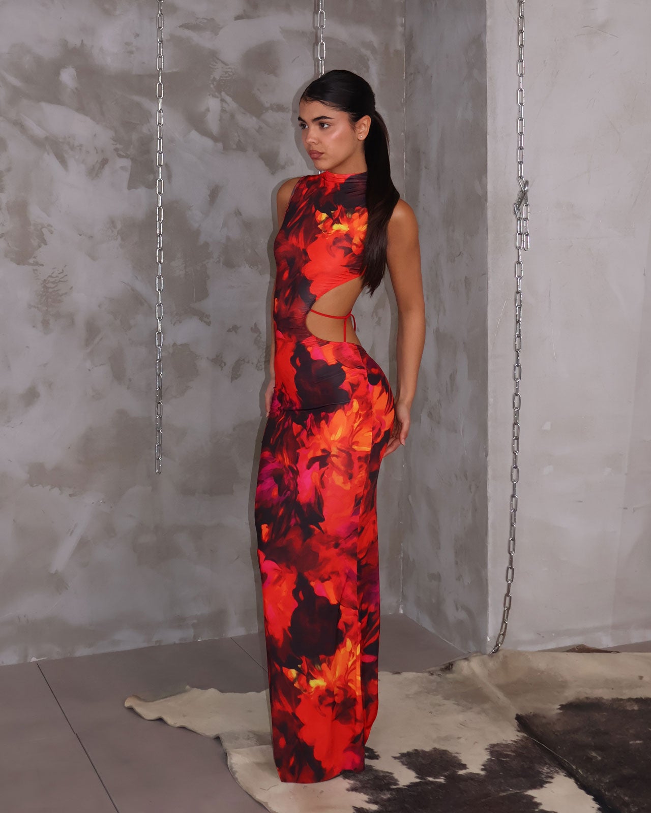 DRESS MULTI COLORS