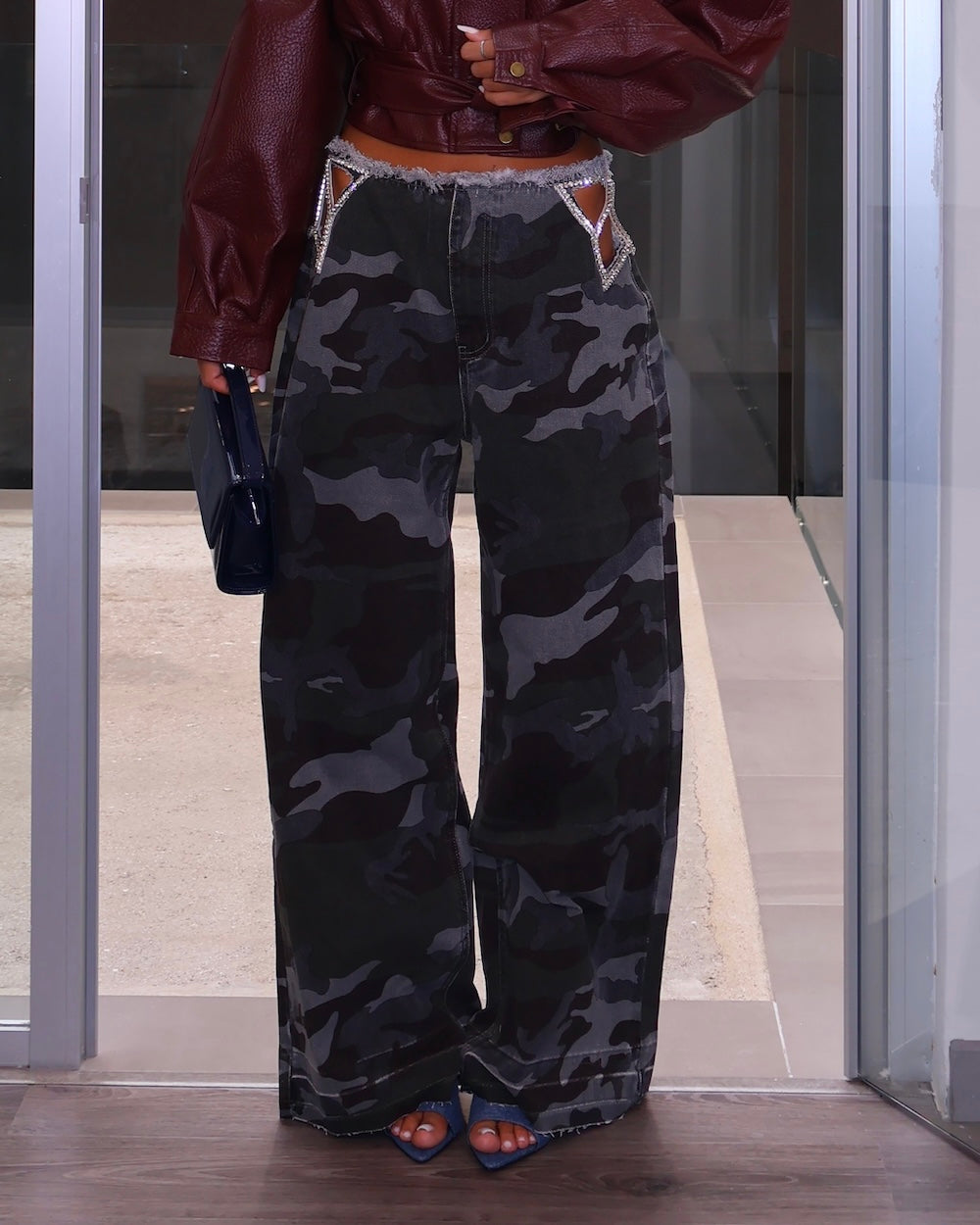 JEANS STELLA MILITAR