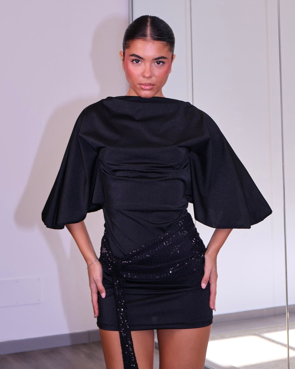 DRESS PAILLETTES BELT