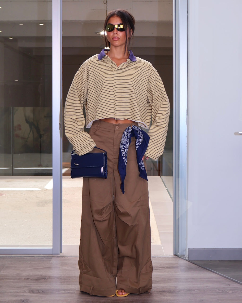 PANTALONE REVERSED CAMEL