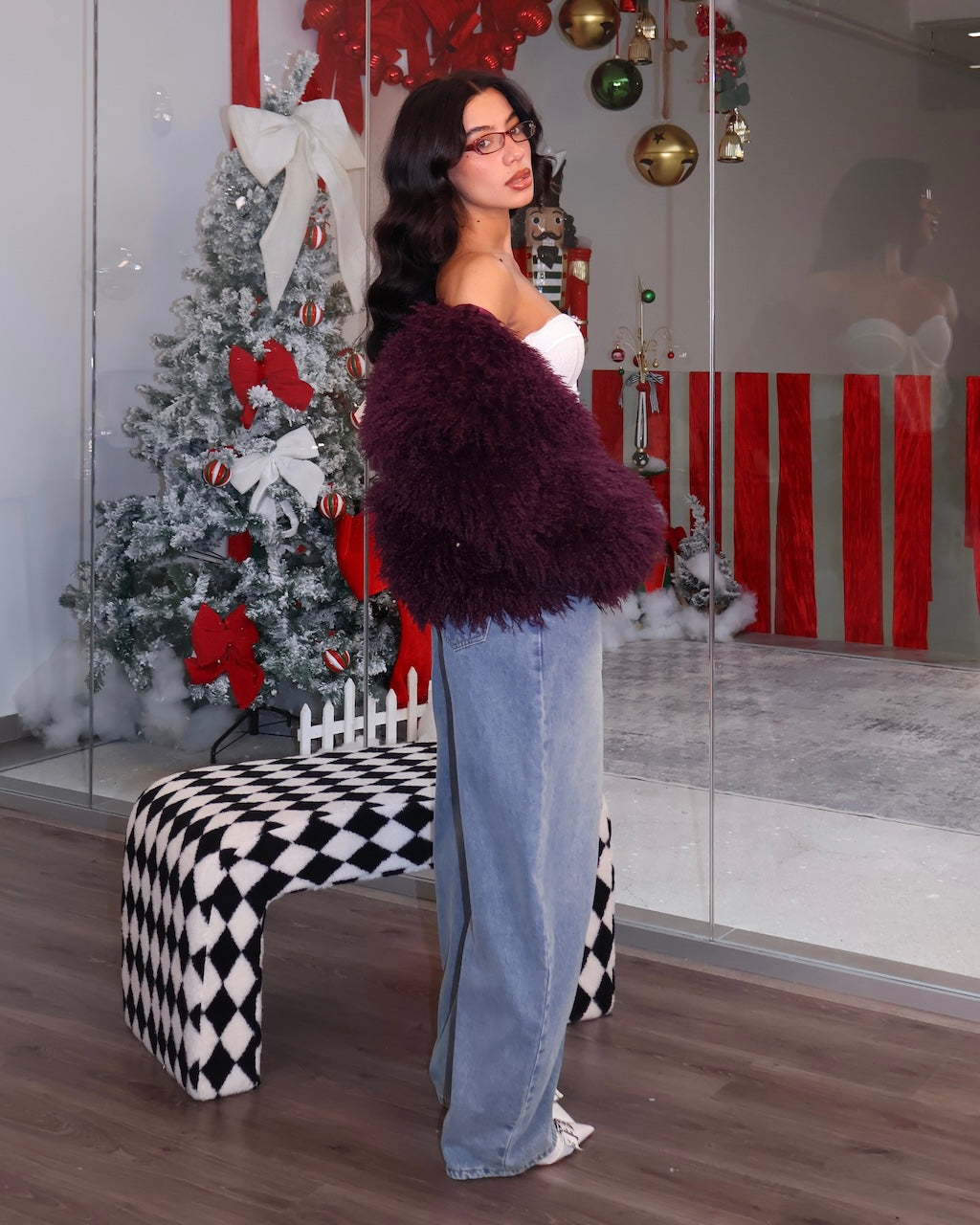 ECOFUR MORGANA WHITE